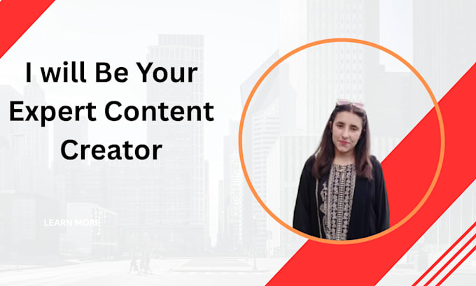 be your expert content creator