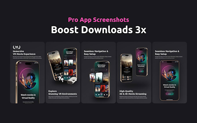 Who Create Download Create professional app screenshots to boost your downloads by ...