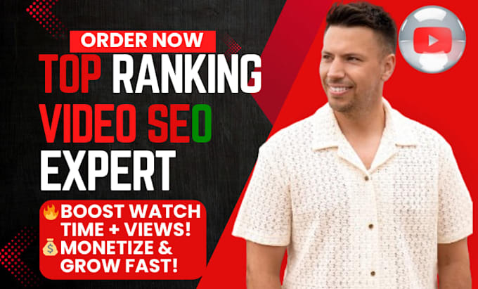 optimize youtube video for top ranking oranic views and monetization