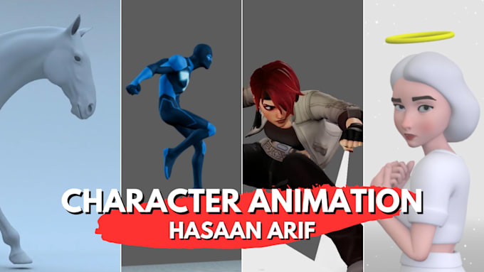 bring your 3d characters or creatures to life