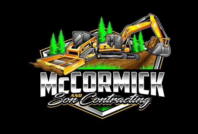 create exclusive and marvelous contracting logo design