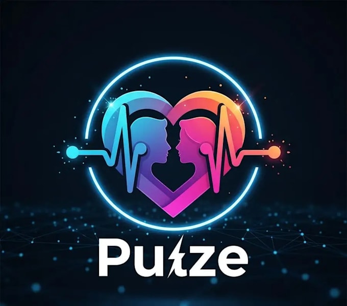 design a modern and attractive logo for your dating app