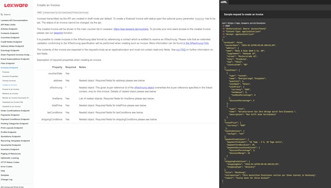 integrate the lexoffice API into your system or CRM