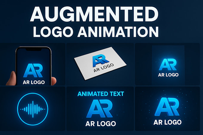 create stunning 3d augmented reality logo animation