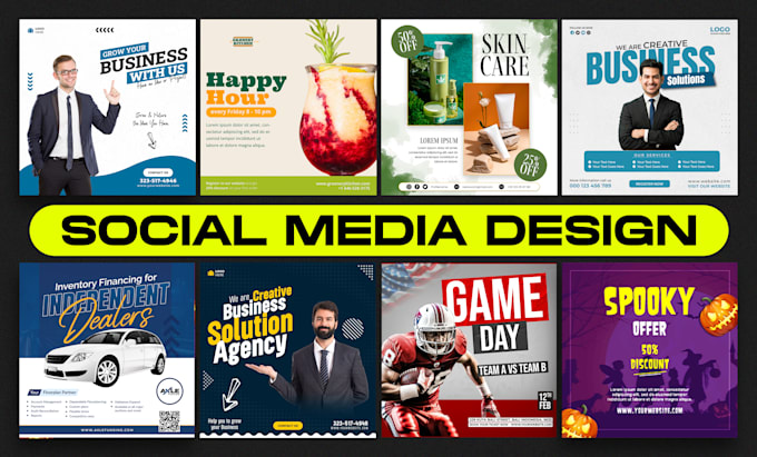 design social media posts for facebook and instagram