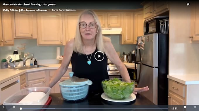 create short or long amazon influencer shoppable video