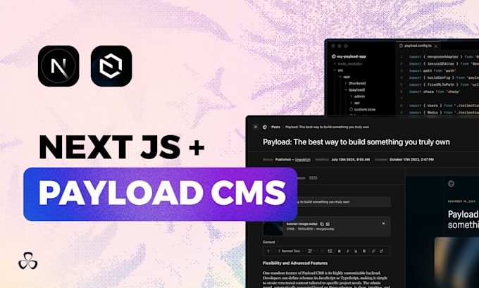 build a dynamic SEO friendly nextjs website with payload cms