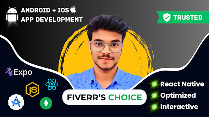 do mobile app development, react native developer