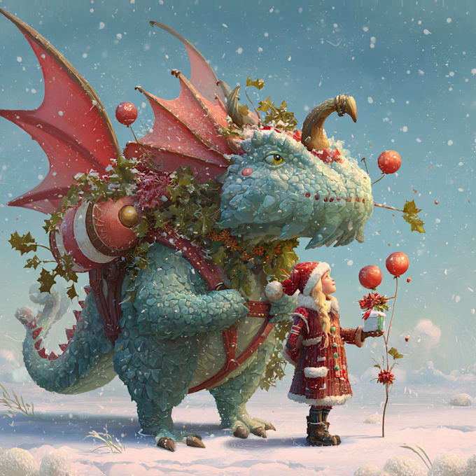 create festive holiday christmas design illustration