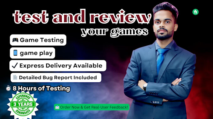 test and review your games