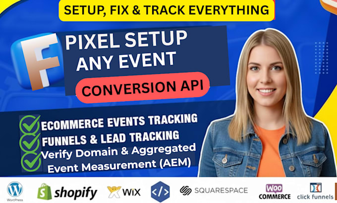 Set up and fix your meta pixel, events, and conversion api perfectly by ...