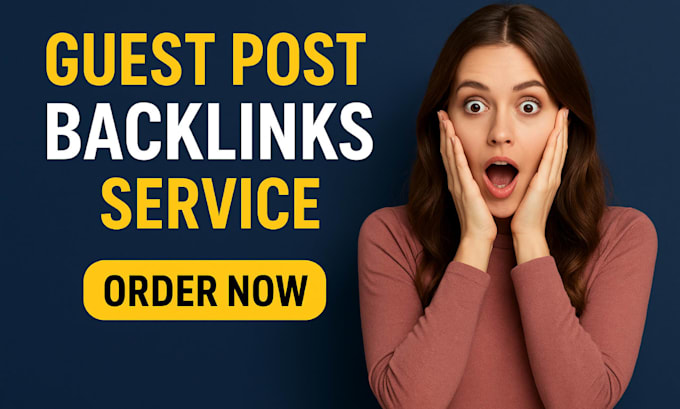 provide guest post backlinks and link building services