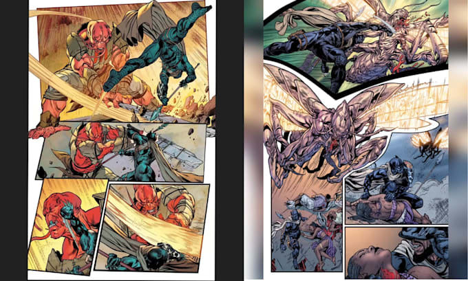 do comic book illustration, graphic novel nsfw comic, comic cover comic strip