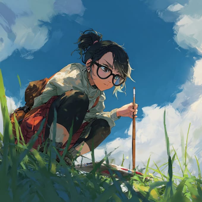 create awesome anime art