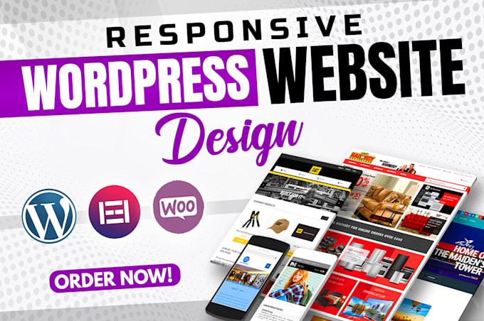 Design redesign wordpress website, website development as a full stack ...
