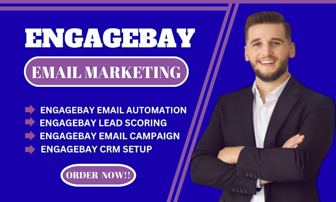 setup engagebay crm automation email campaign lead scoring engagebay workflow