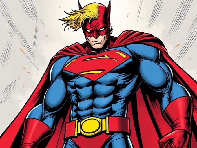 draw you dc or marvel style comic book and superhero