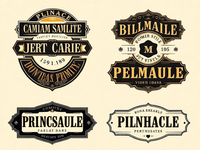 design a retro vintage logo
