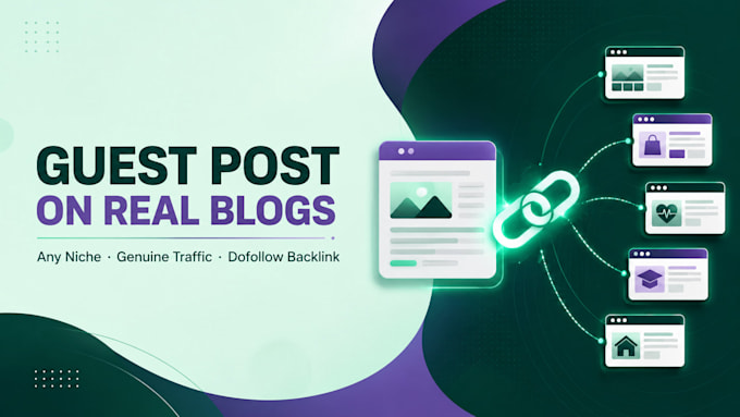 build guest post backlinks on real traffic sites