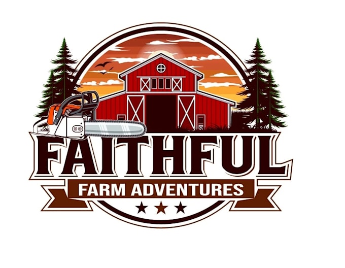 create wonderful and excellent farm logo design