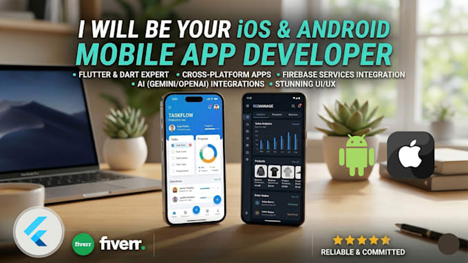 be your ios , android developer