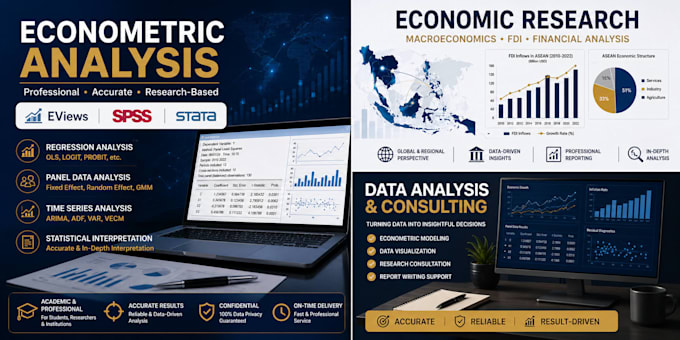 conduct professional economic and financial data analysis