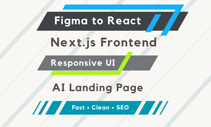 convert figma to react or next js responsive website