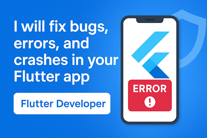 fix bugs, errors, and crashes in your flutter app