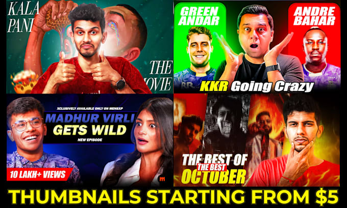 create simple and attractive thumbnails