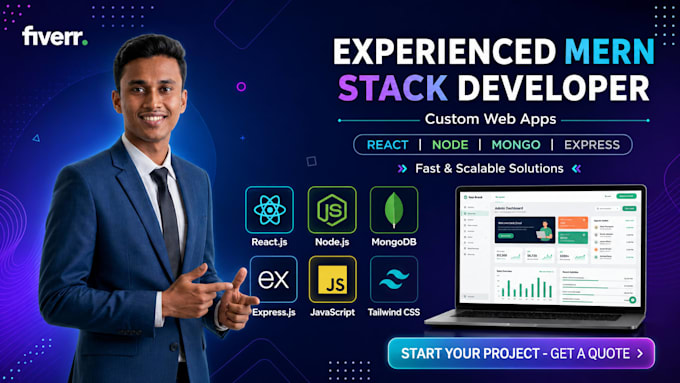 provide affordable full stack developer services with quick delivery