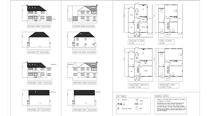Be your architect and draft precise 2d sketches and floor plans by Ar ...