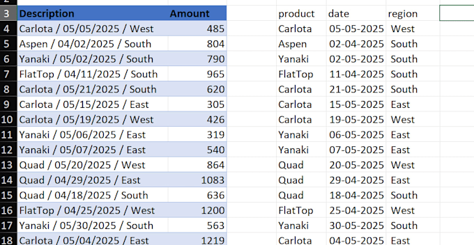 data cleaning in excel