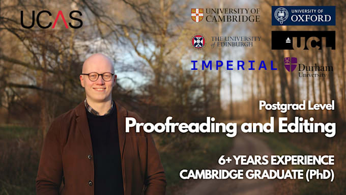 edit your postgrad level personal statement or academic CV