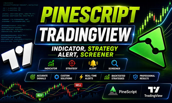create tradingview pine script indicator or strategy