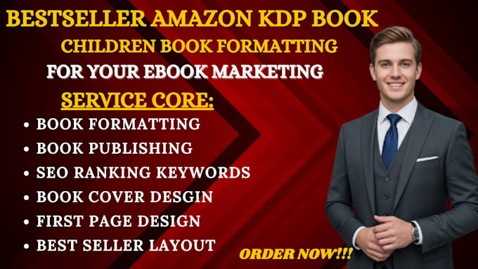 do amazon kdp children book formatting, kdp book publishing