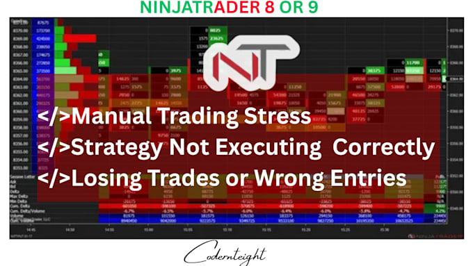 build or fix a profitable ninjatrader 8 forex trading bot or strategy