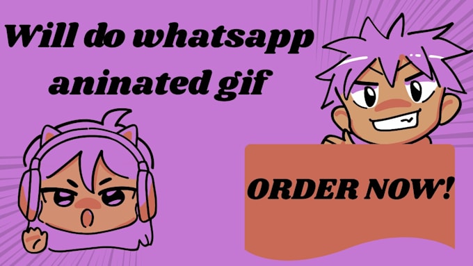 do whatsapp animated gif logo design
