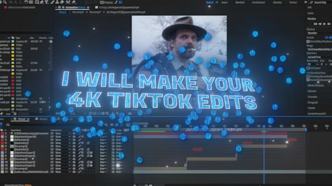 create high 4k tiktok edits with transitions, effects hardstyle sync