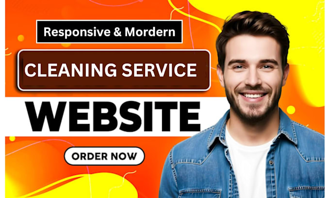 cleaning service website, house cleaning, office cleaning, booking website