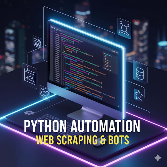 provide custom python automation and web scraping scripts