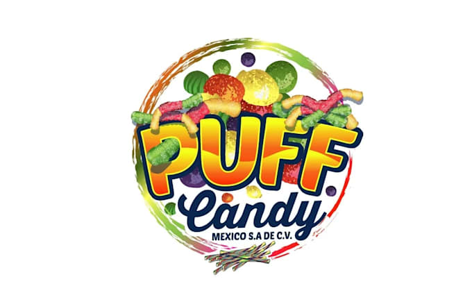create awesome and gorgeous candy logo design
