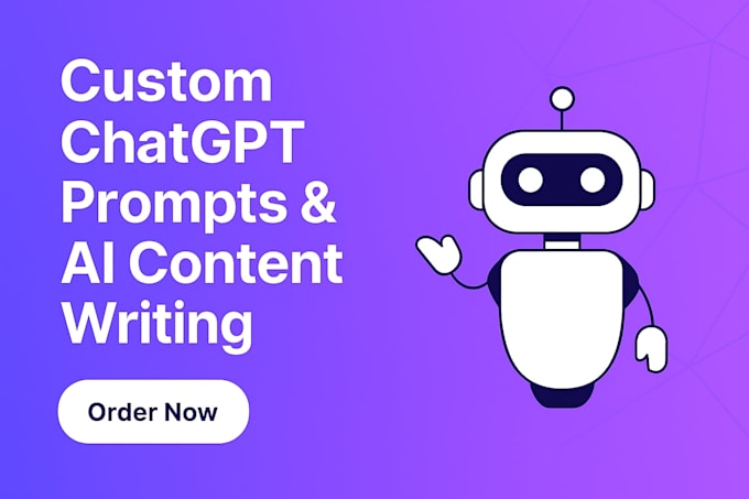 create custom chatgpt prompts and ai content for your needs