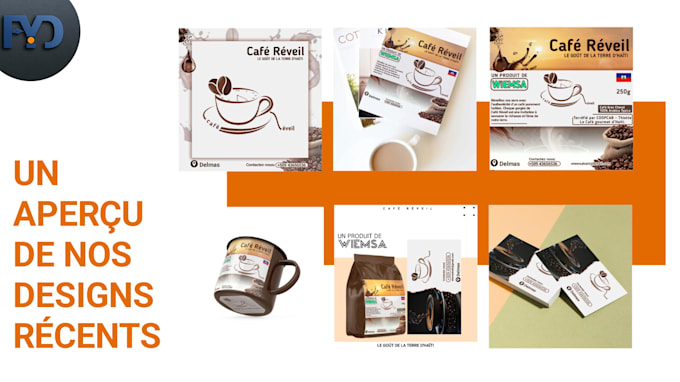 etiquette, flyer, mockup pro