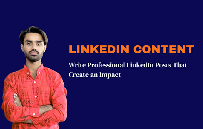 write your entire linkedin content professionally