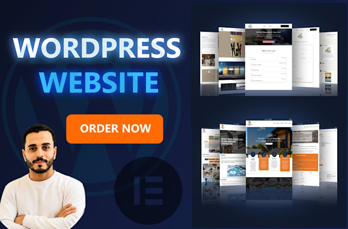 design and develop wordpress website using elementor