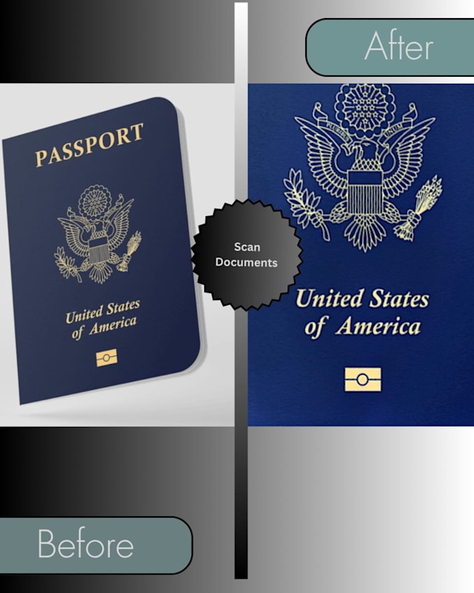 scan your documents and passport in HD quality
