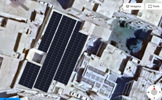 design 3d solar panel layout and pv system drawings