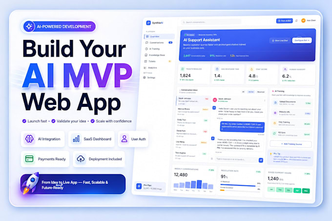 build your ai powered mvp web app