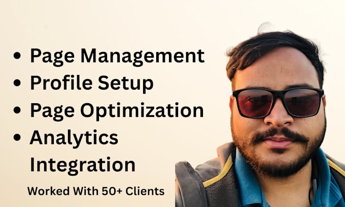 optimize facebook instagram page with pixel setup, banner logo