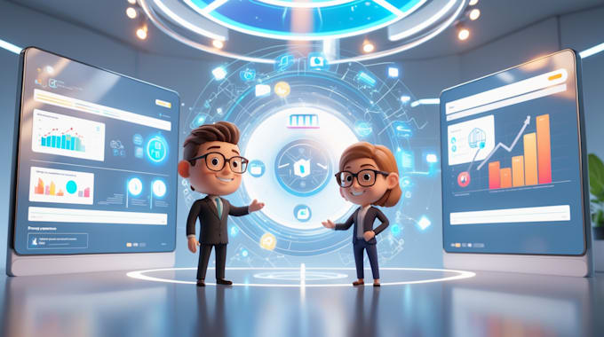 create a professional 3d explainer video for you